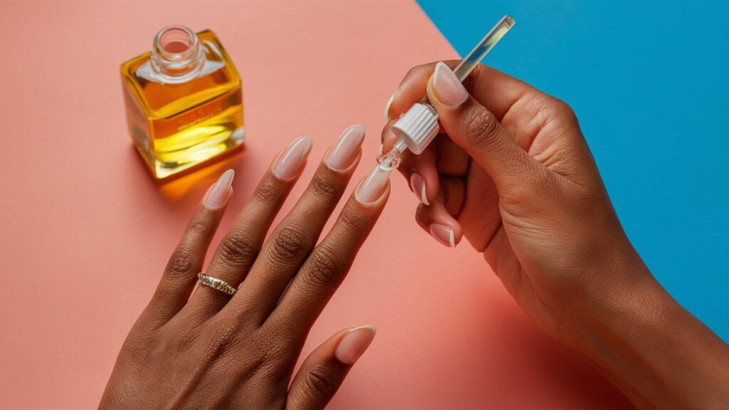 Hidratación de uñas y cutículas.