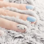 Cómo hacer una manicura con efecto de mármol