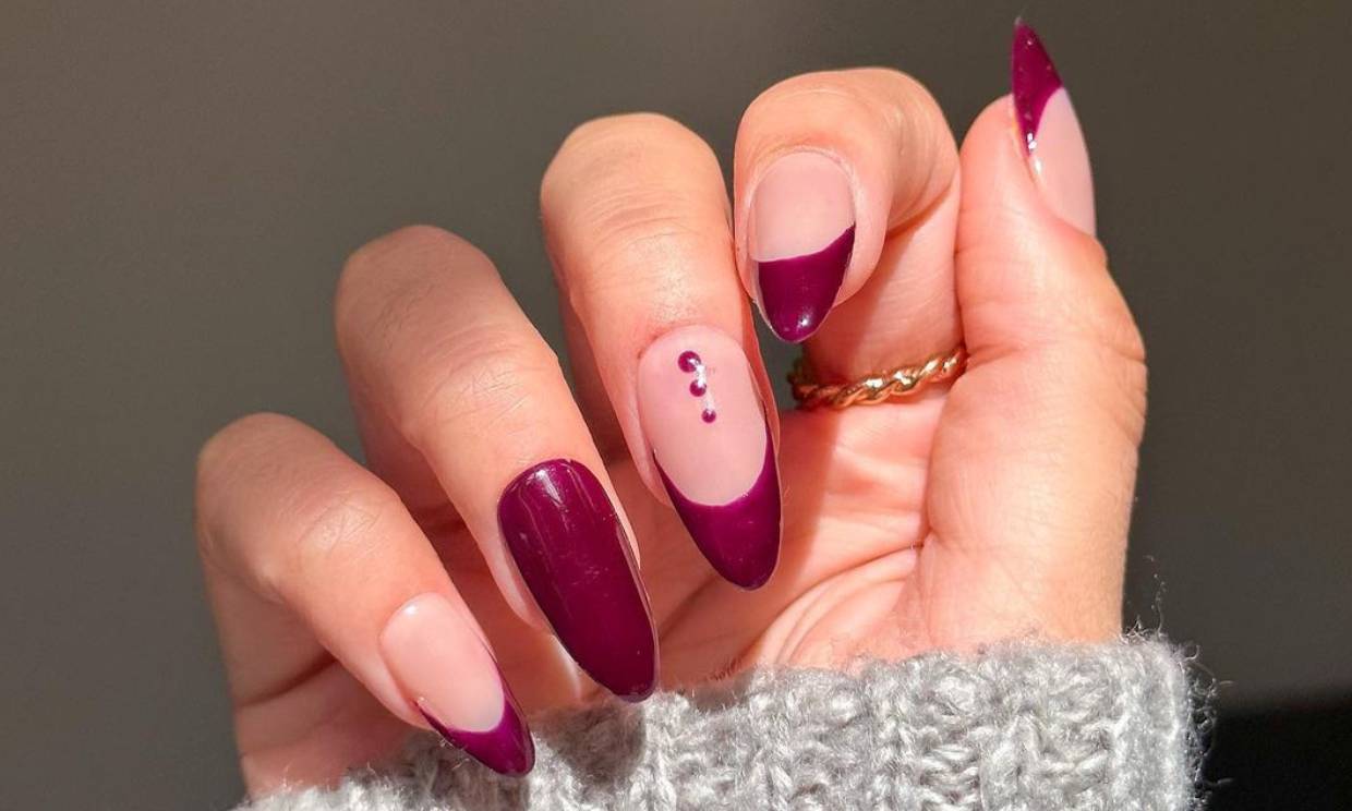 Diseños de uñas acrílicas inspirados en la naturaleza