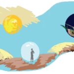 Diseños de uñas con efecto de líquido derramado: un aspecto abstracto y original