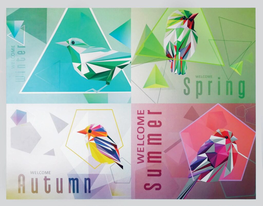 Diseños de uñas con efecto de tinta en agua: un aspecto abstracto y misterioso