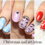 Diseños de uñas con efecto galaxia invertida: una manicura fuera de este mundo