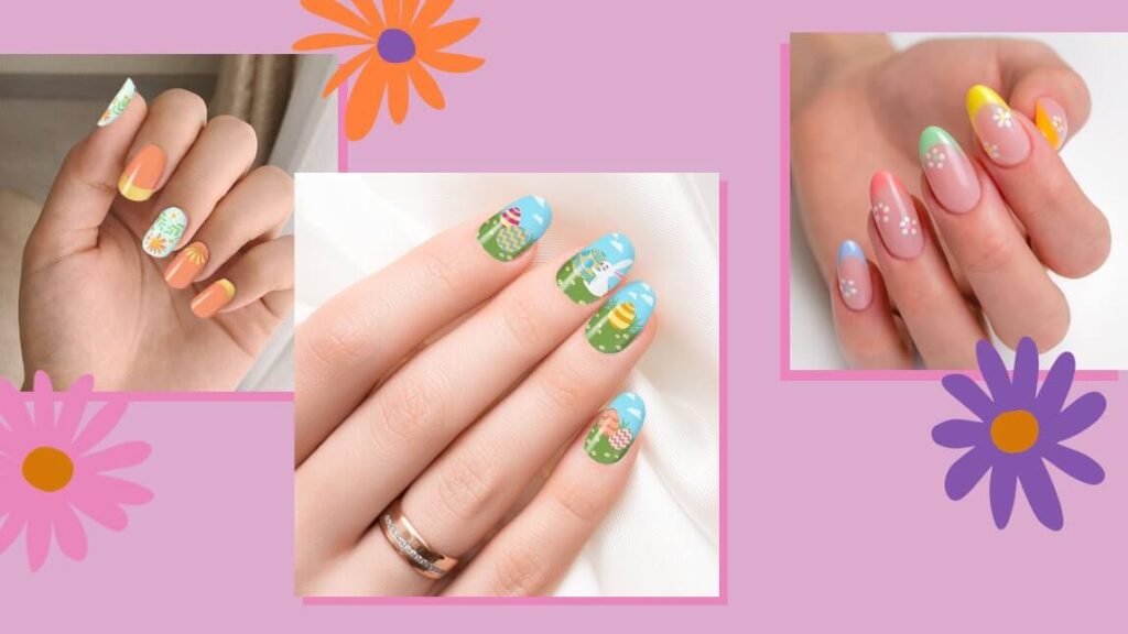 Diseños de uñas en tonos pastel