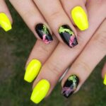 El arte de las uñas en tonos metálicos