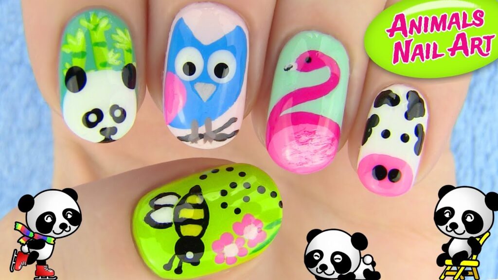 Ideas de nail art con estampados de animales