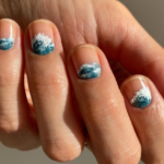 Ideas de nail art en tonos tierra y naturales