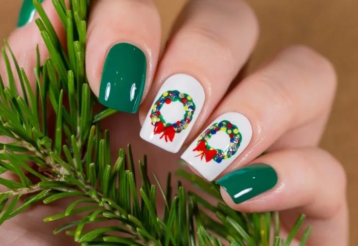 Ideas de nail art para las fiestas de fin de año
