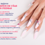 Ideas para decorar tus uñas con pedrería y brillos