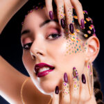 Increíbles efectos y texturas en el nail art en 3D