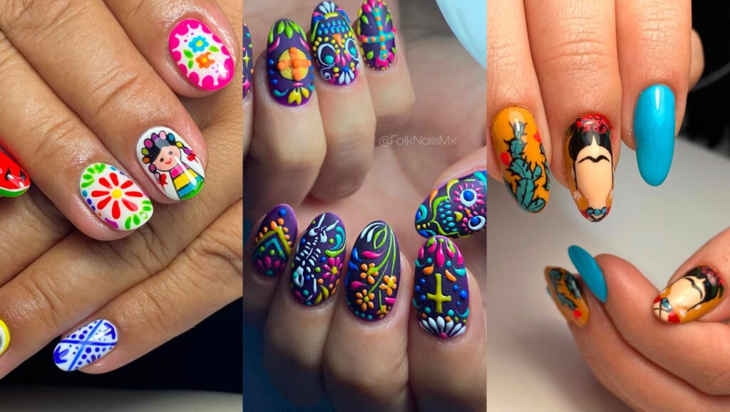 Inspiración para diseños de uñas con motivos florales