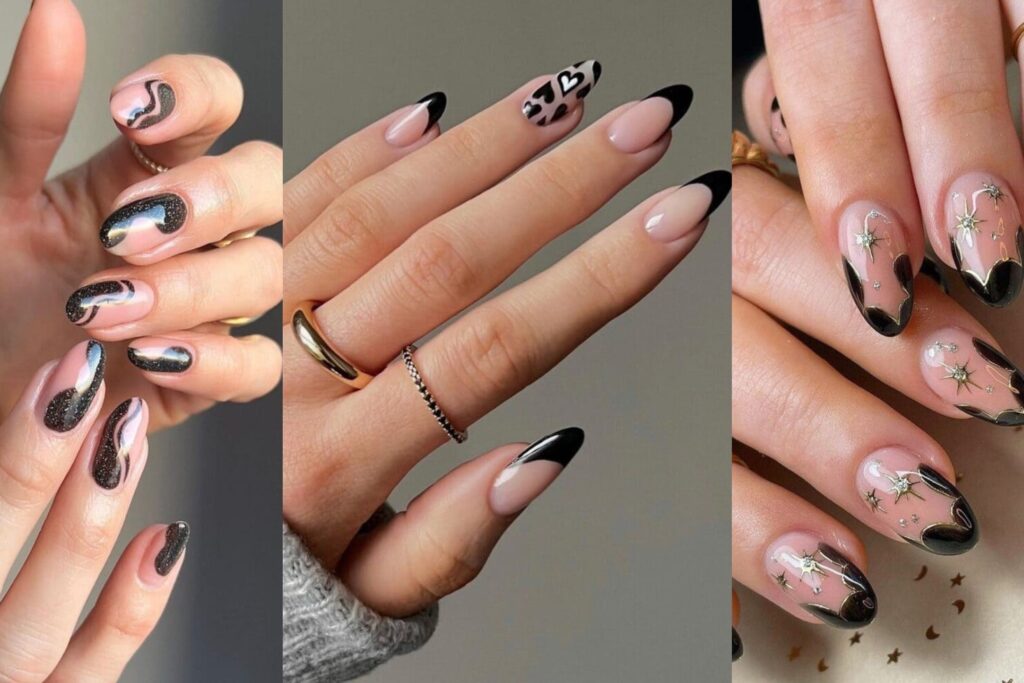 Inspiración para diseños de uñas geométricos y abstractos