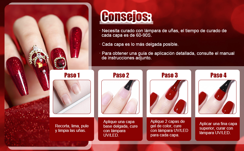 Los colores de uñas más populares para cada estación del año