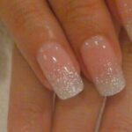 Técnica de uñas en degradado de glitter