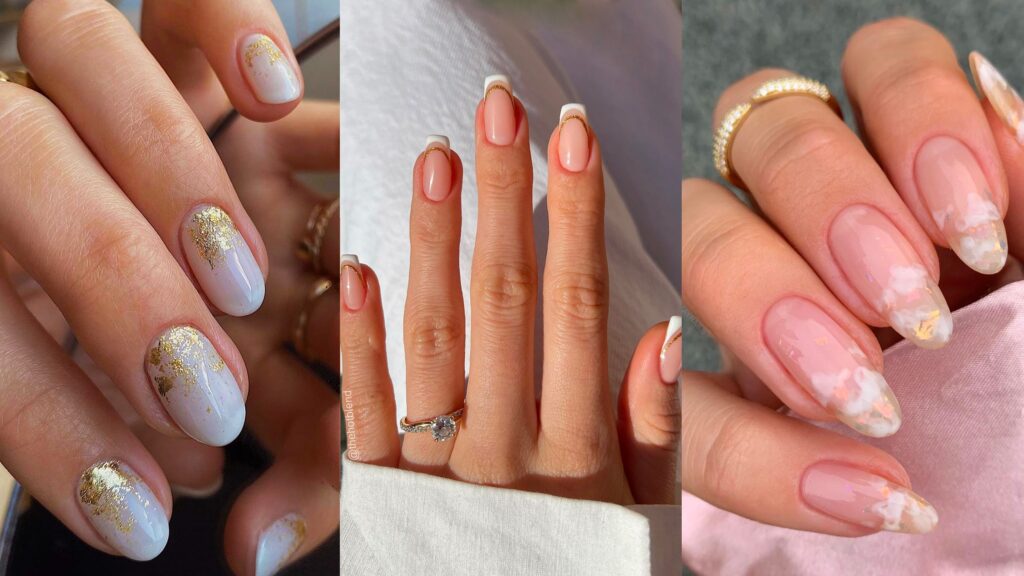Uñas en tonos blancos: diseños elegantes y minimalistas
