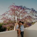 Uñas para fiestas de boda en primavera: flores y romance en cada uña